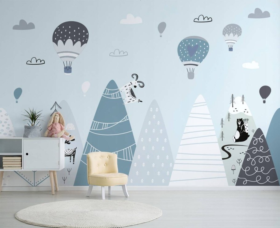 Стены в детской