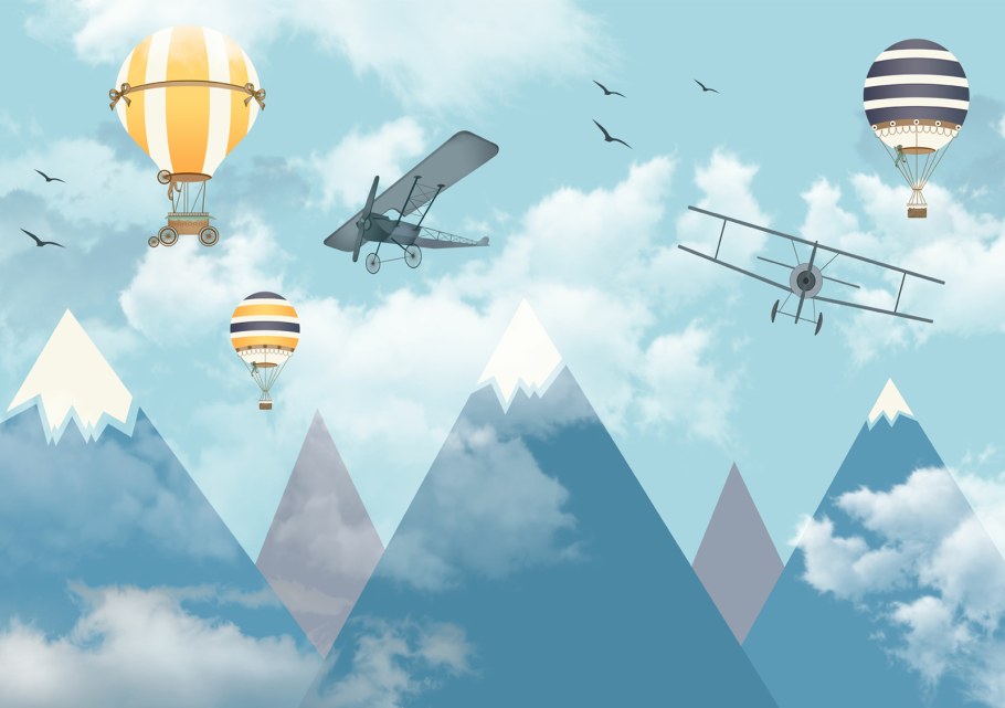 Фотообои горы в детскую