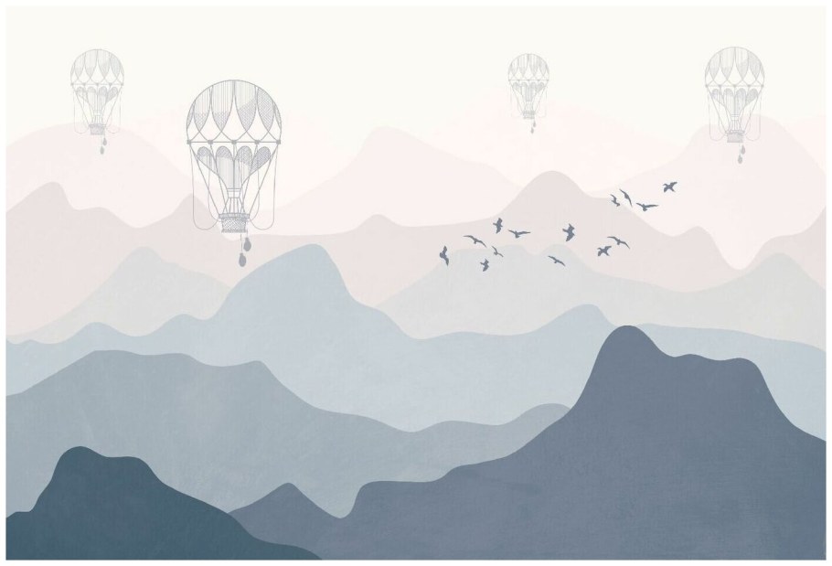 Фотообои горы в детскую