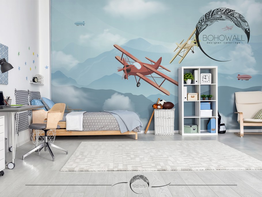 Фотообои в детскую в скандинавском стиле