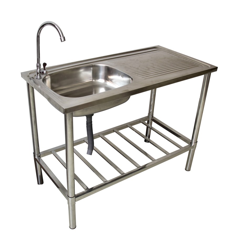 Раковина металлическая для дачи