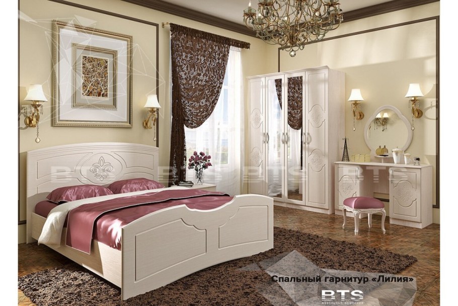 Спальный гарнитур Лилия БТС