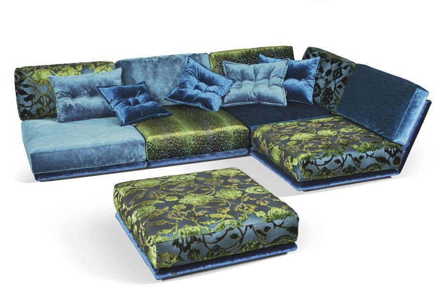 Диван белый кожзам