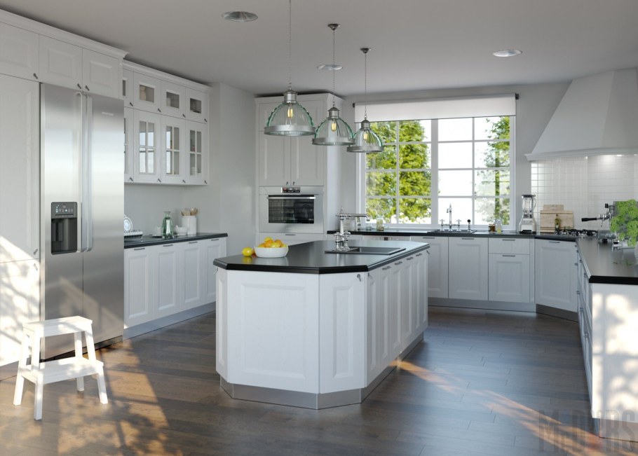 Кухня с островом