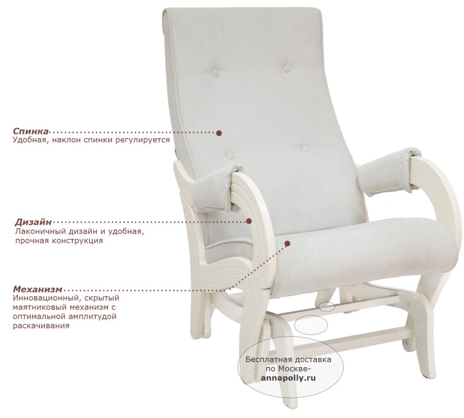 Кресло-качалка глайдер 1806