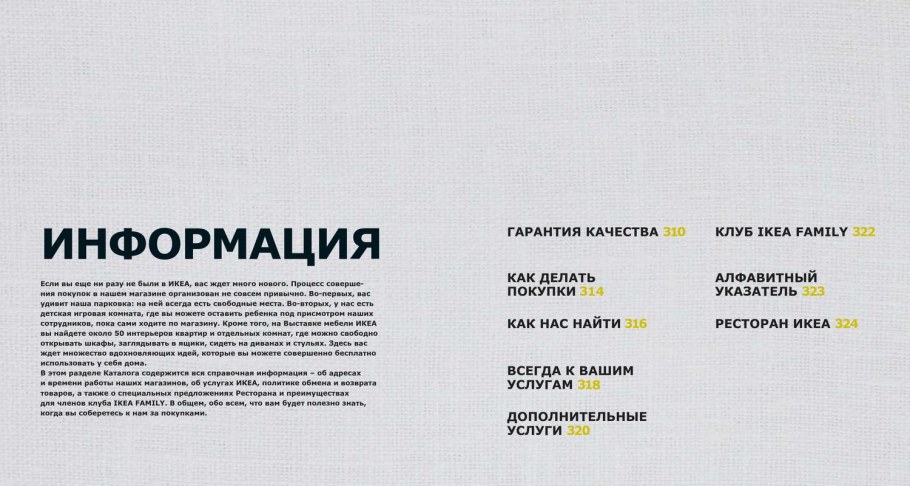 Визитка икеа