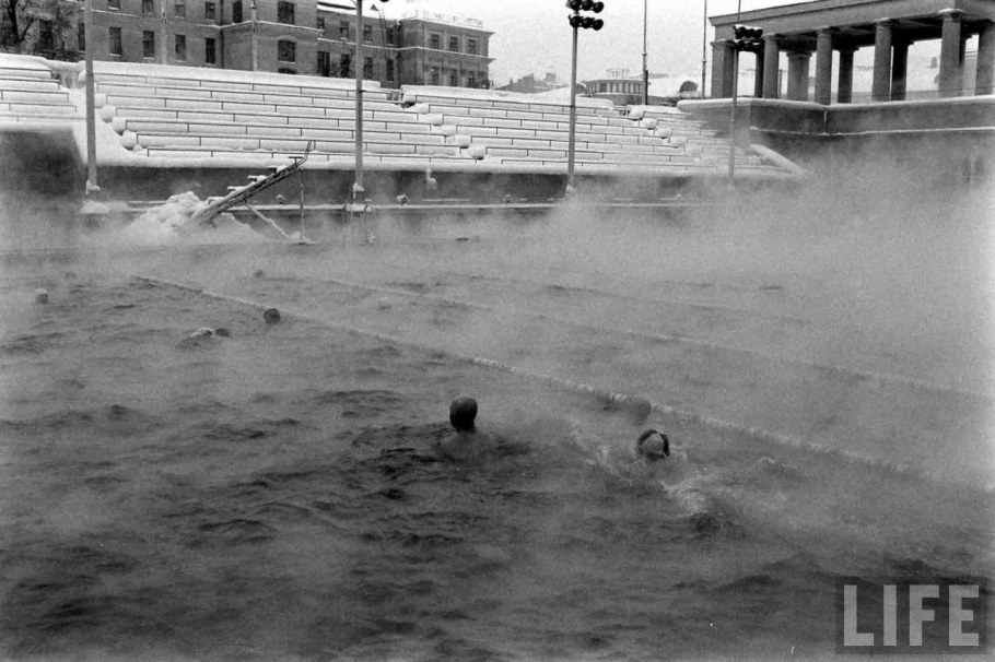 Москва бассейн Чайка под открытым небом