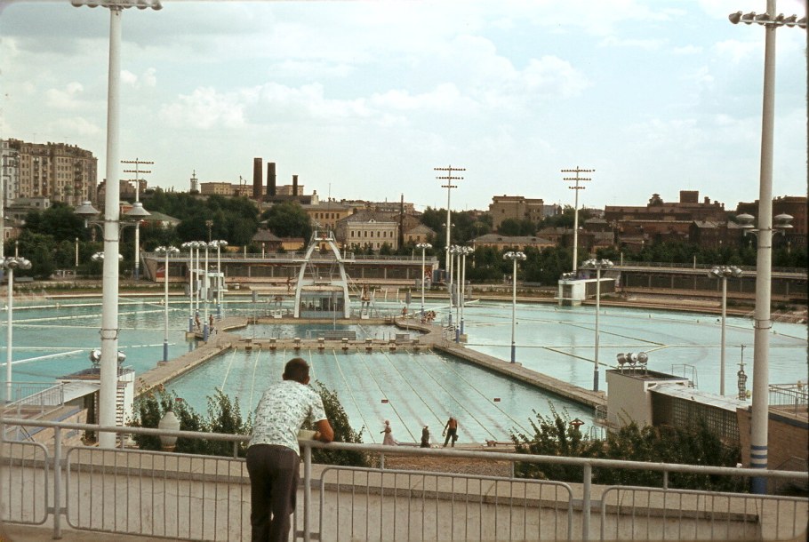 Храм Христа Спасителя в СССР бассейн