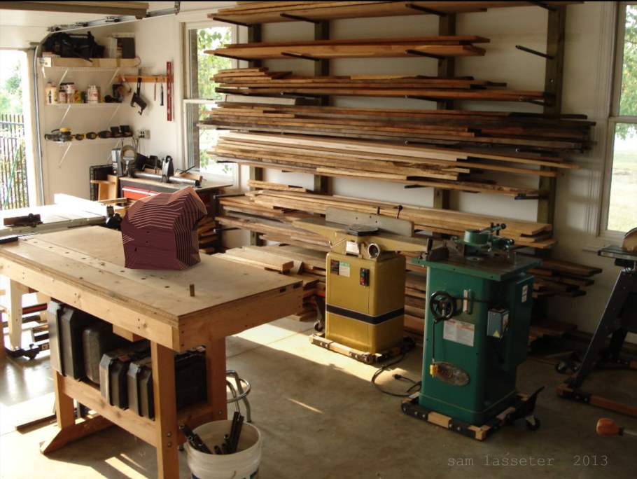 Верстак Wood Garage