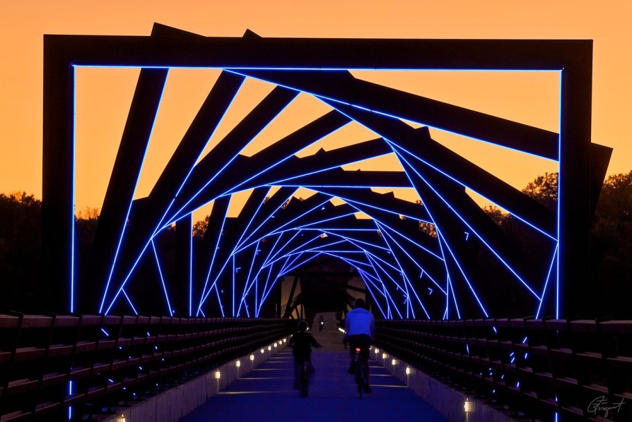 Мост High Trestle Trail