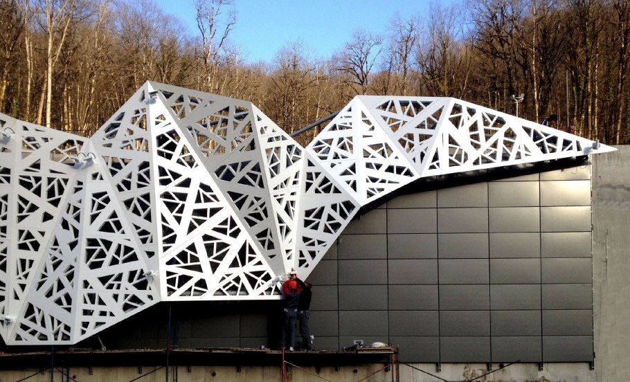 Металлические конструкции в архитектуре