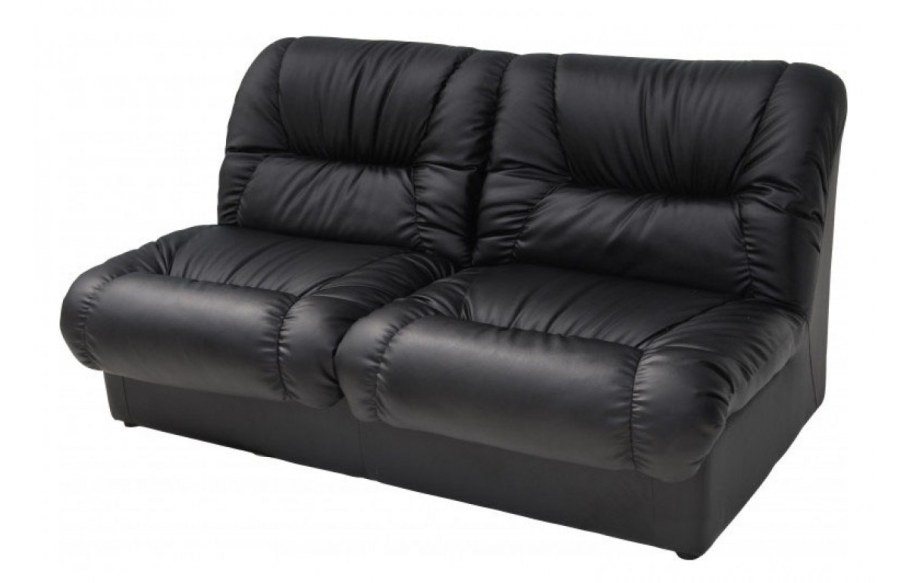 Диван синий кожзам