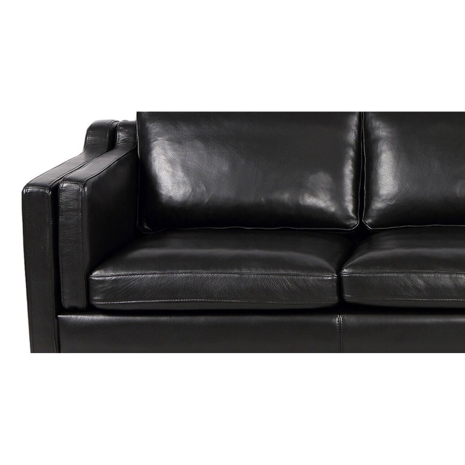 Volta Dakota Black диван 2 местный