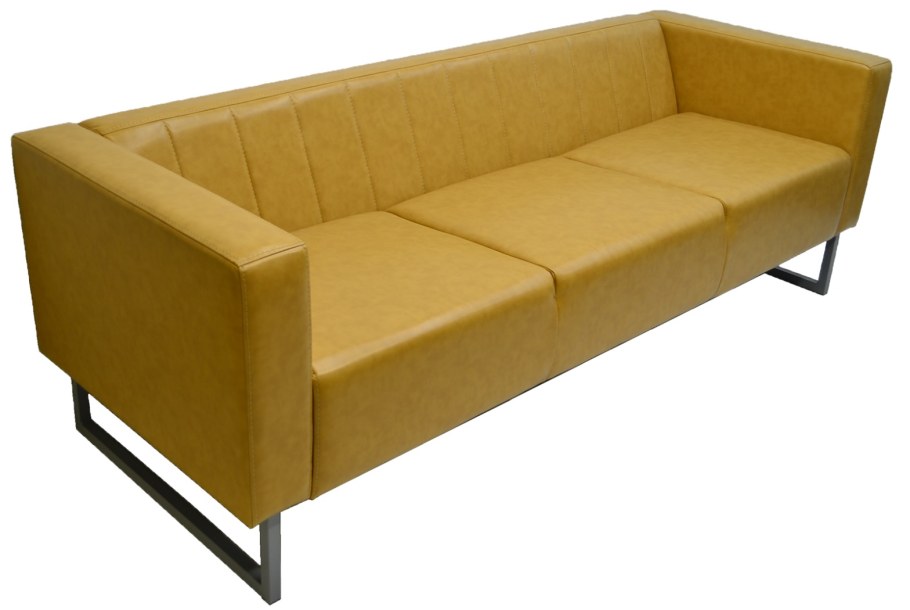 Диван офисный 2-х местный Орион Sofa, экокожа Oregon 12 1200х700х850 мм