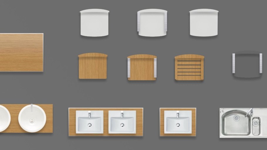 Тумба вид сверху