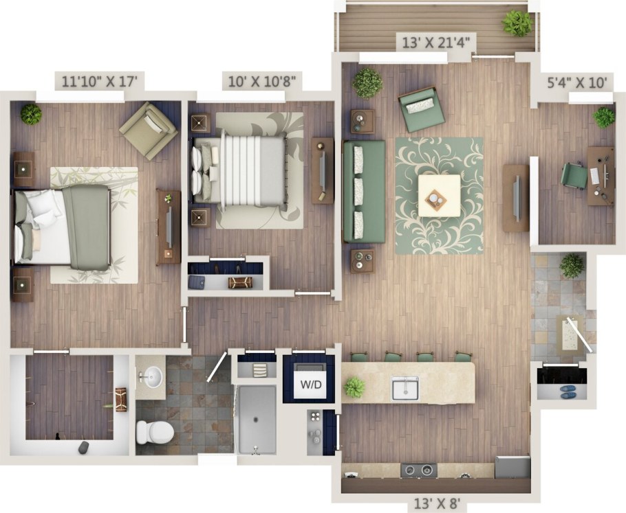 Мебель в плане для фотошопа