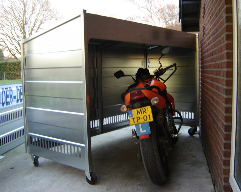 Metal Bike Shed