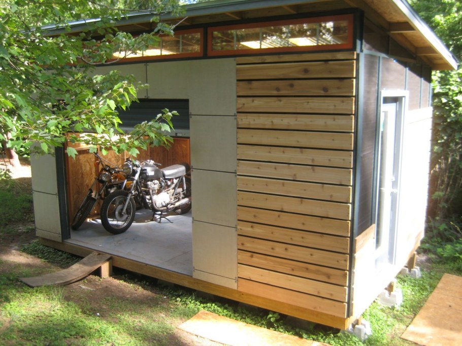 Мастерская хозблок на участке