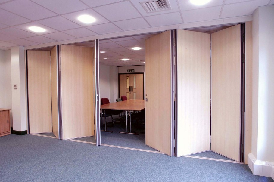 Складные перегородки для офиса