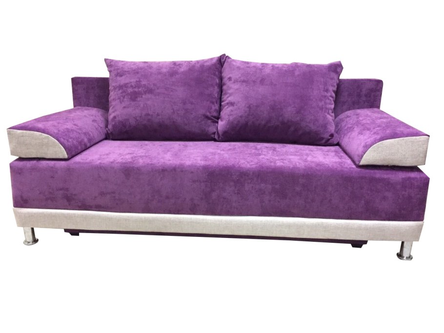 Диван Фаворит еврокнижка в вельвет-Люкс обивке