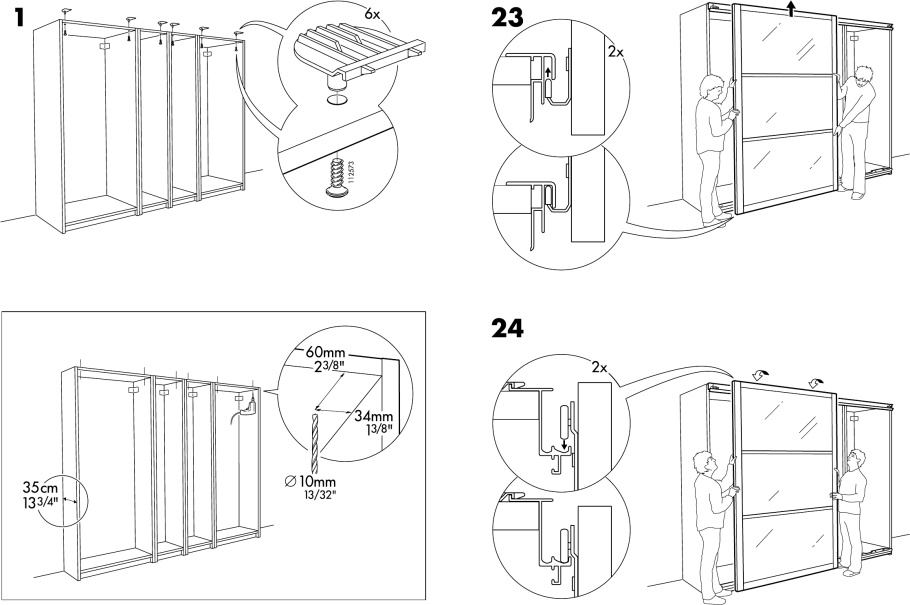 Эскиз шкафа купе