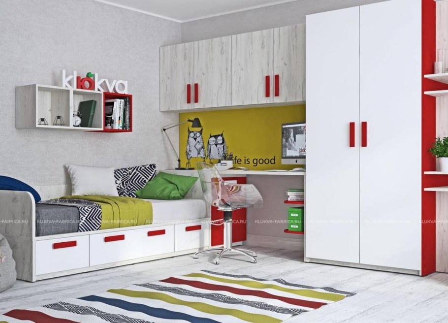 Кровать клюква Джуниор