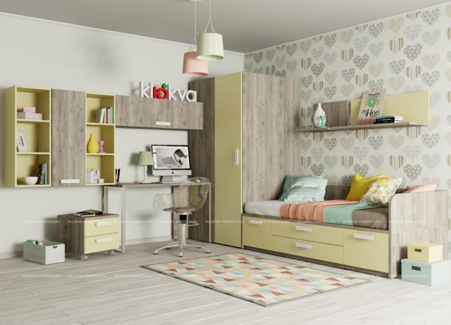 Кровать клюква Джуниор