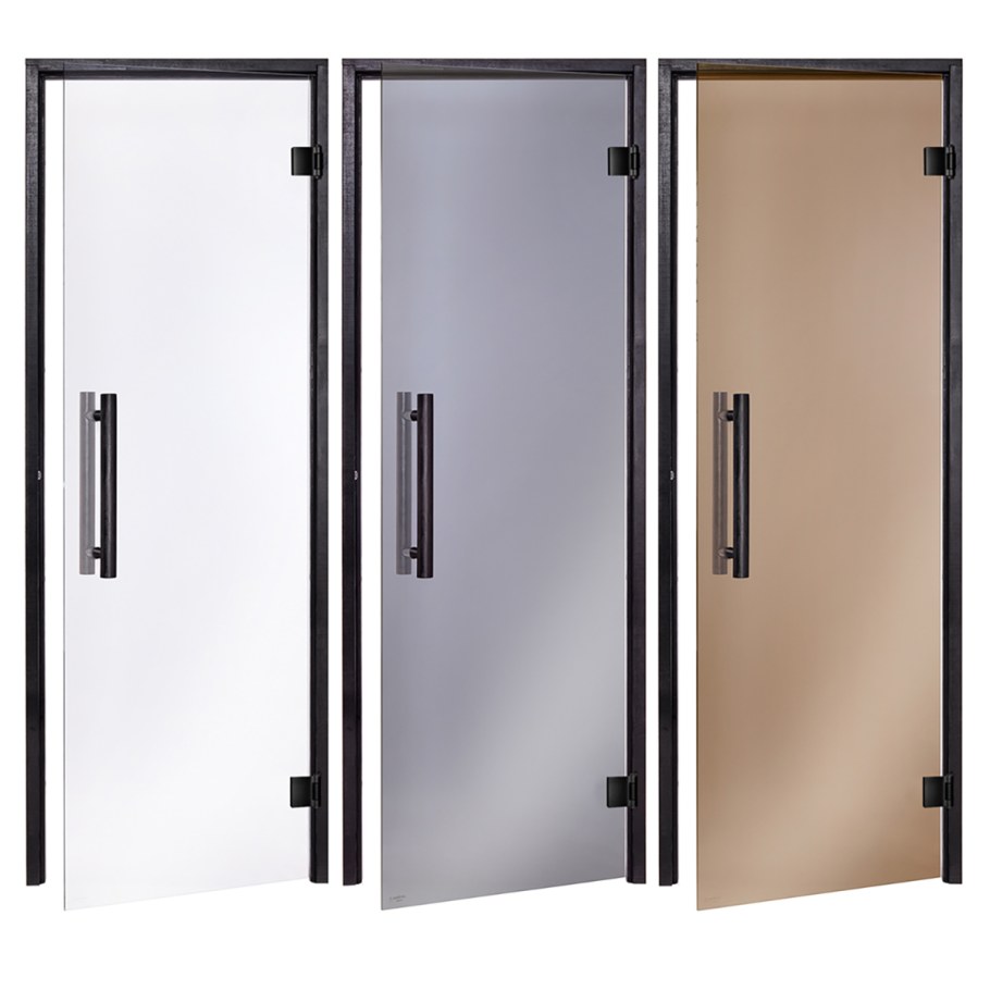 Дверь банная стеклянная