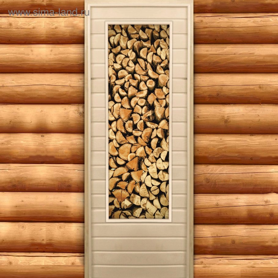 Дверной блок для бани, 170×60см,