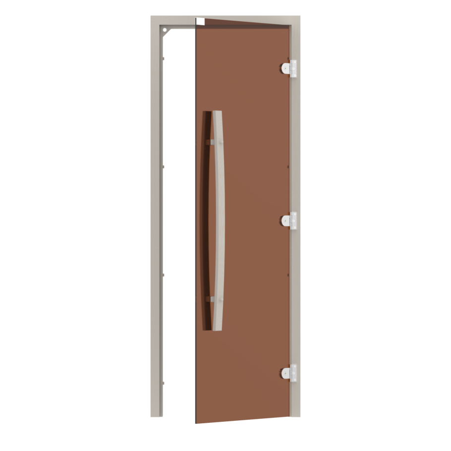 Двери в баню деревянные