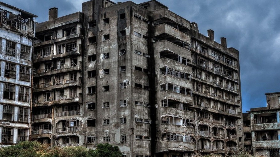 Заброшенный город в Абхазии Акармара