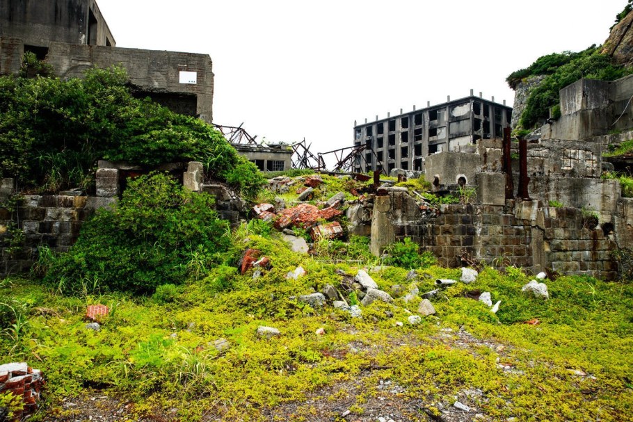Заброшенный остров Гункандзима, Япония
