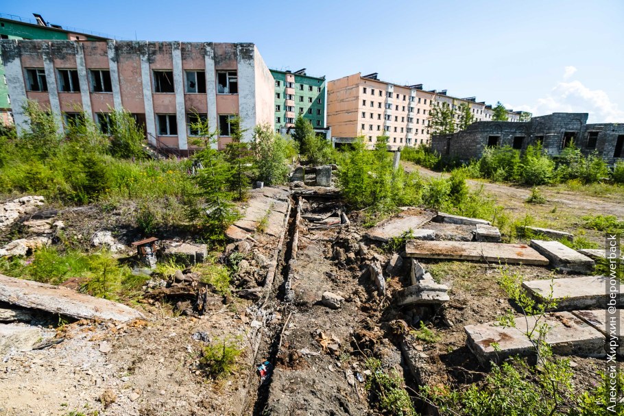 Акармара город-призрак в Абхазии