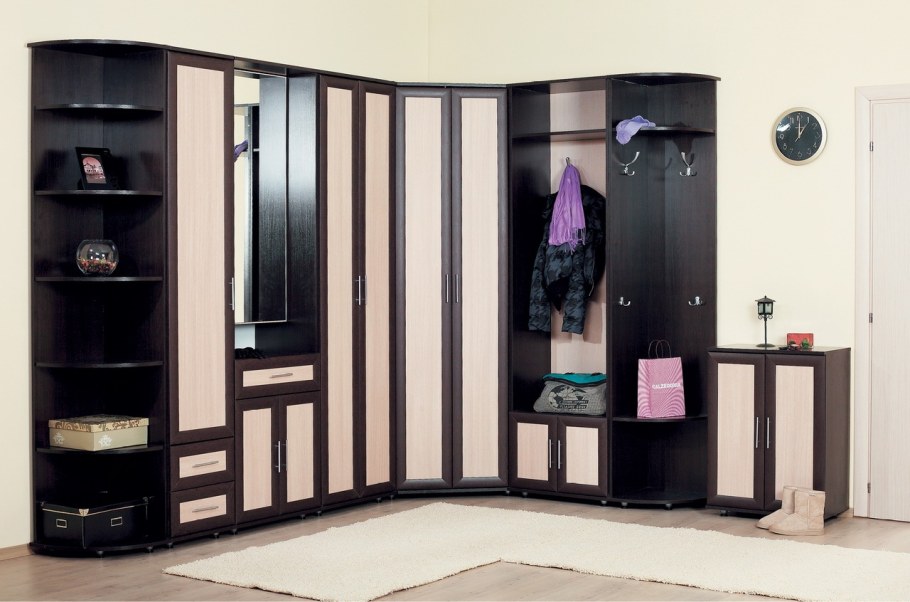 Модульная мебель Ривьера для прихожей