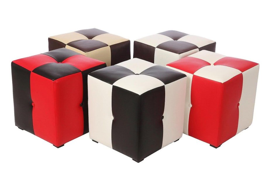 Пуф "Ромби - 1т" зеленый