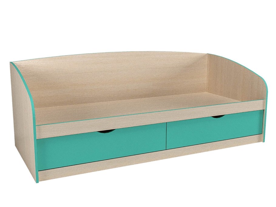 Кровать с выкатным столом Рико (80х190)