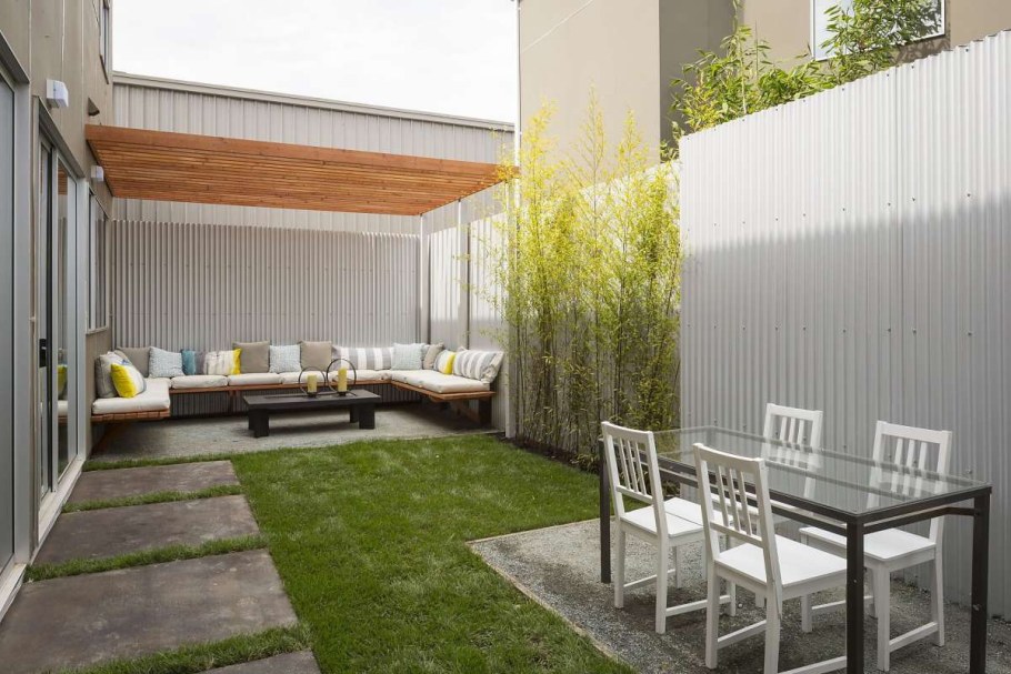 Забор от соседей на даче