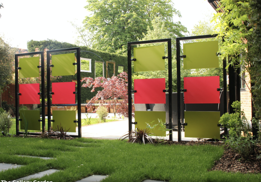 Ширма в ландшафте