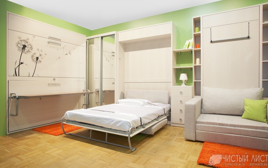 Murphy Bed откидная кровать Мерфи