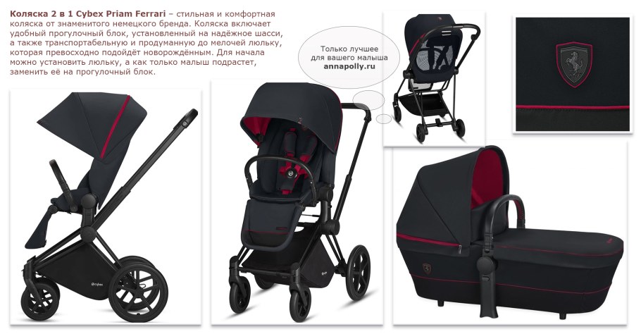 Cybex Priam 4 Deep Black