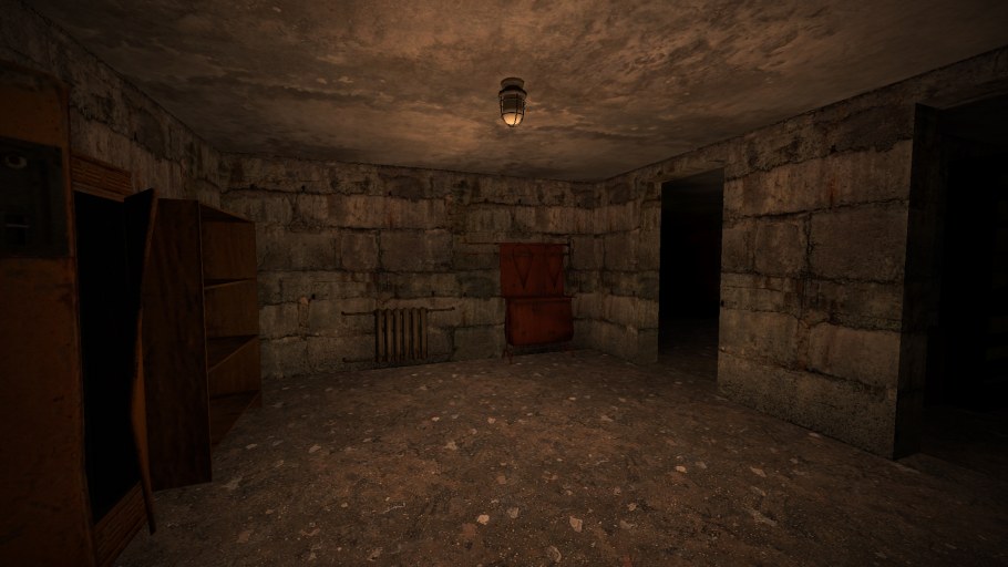 Комната в подвале заброшенная