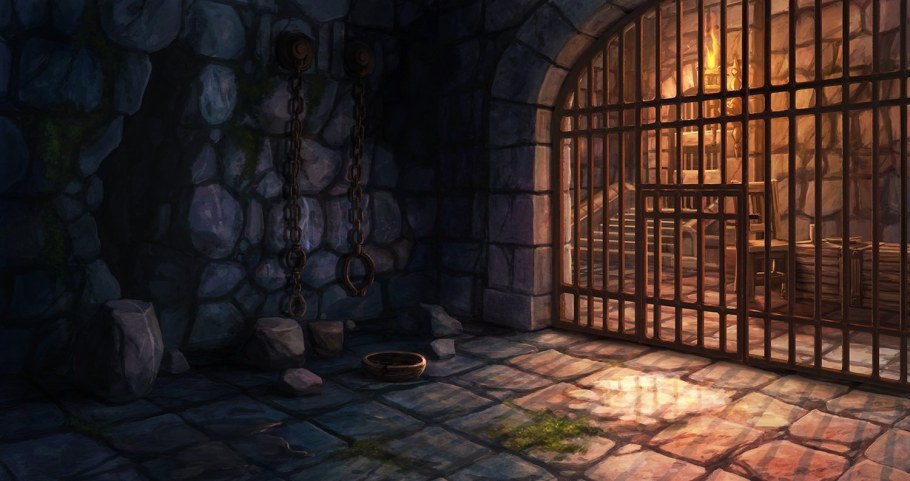 Средневековая тюрьма тюрьма фэнтези