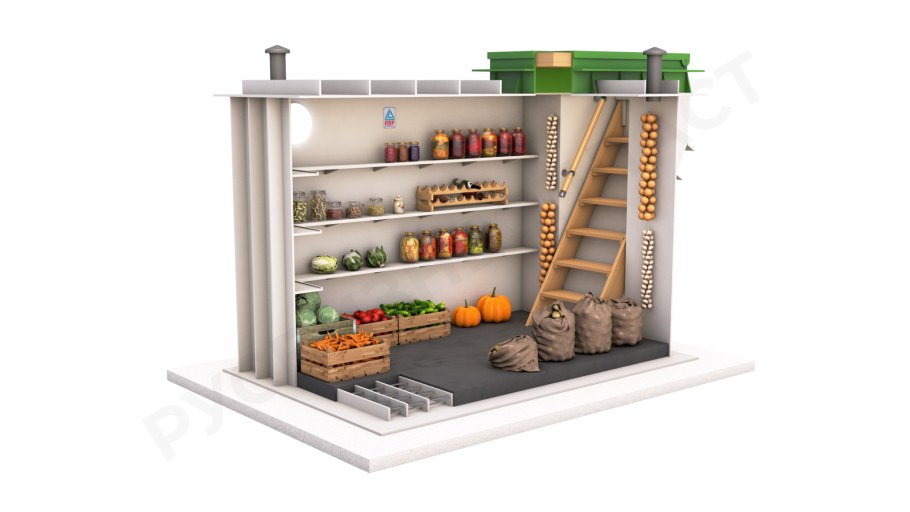 Погреб в дачном доме