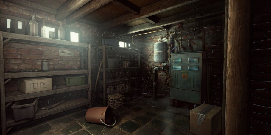 Деревенский погреб