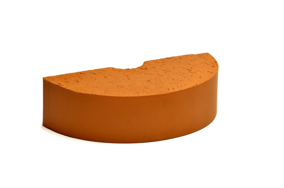 Кирпич печной lode Dzintra радиусный желтый м-500 12.321100l