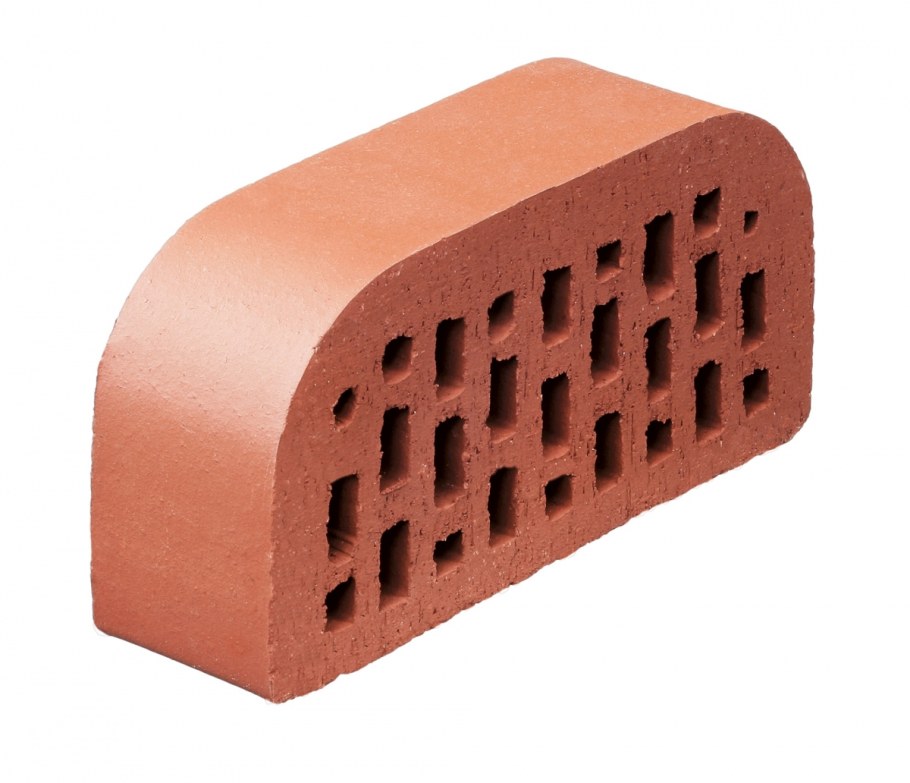 Витебский кирпич закругленный
