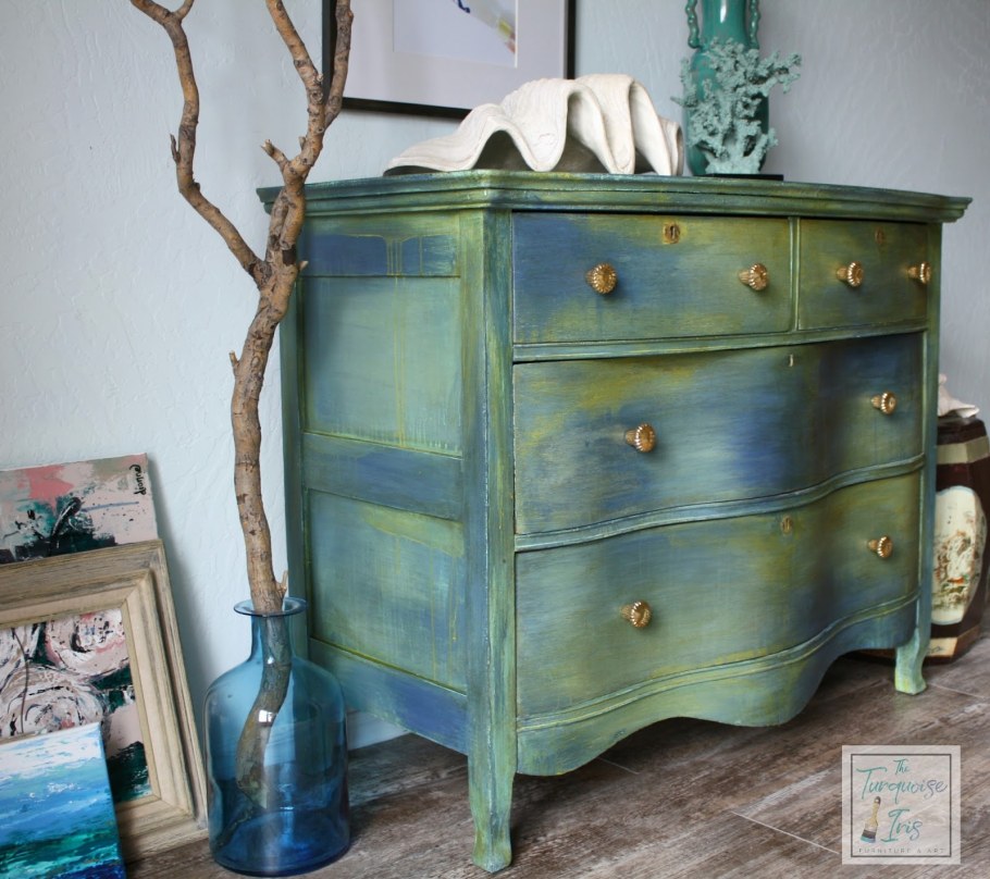 Переделка полированной тумбы