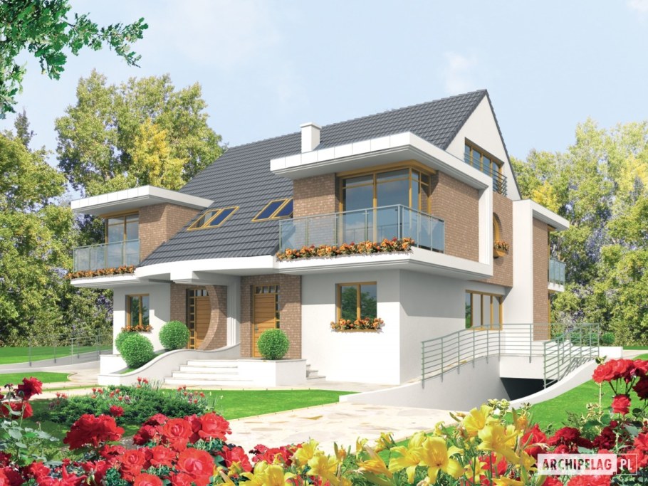 Разрез здания