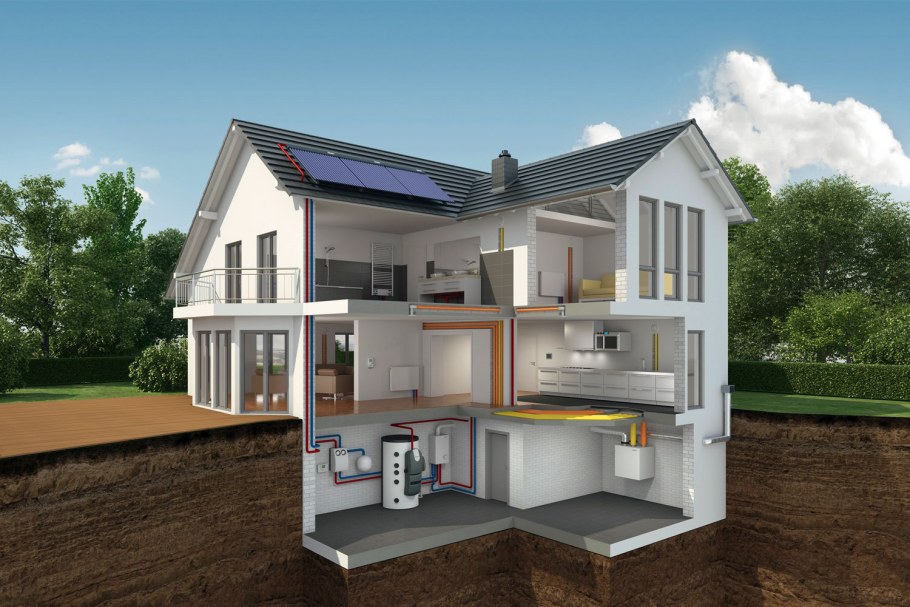 Дом с подвалом и мансардой