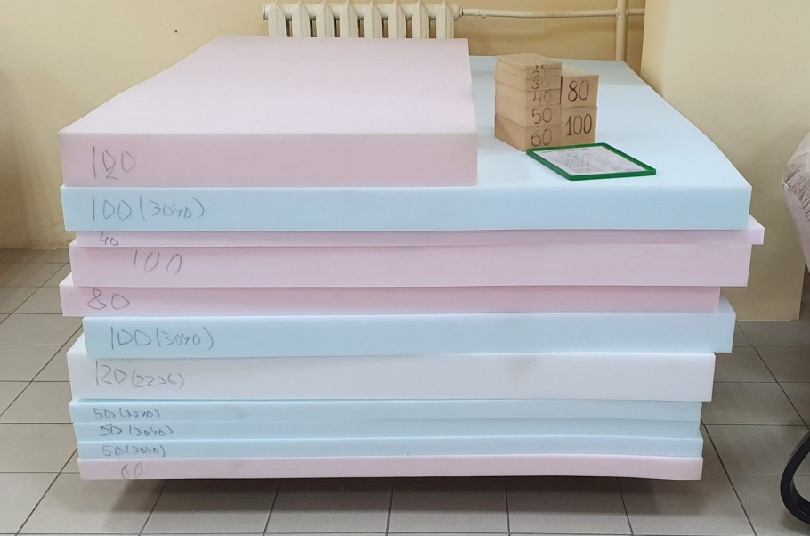 Поролон сверхжесткий hl 4065 1600*2000*100 мм